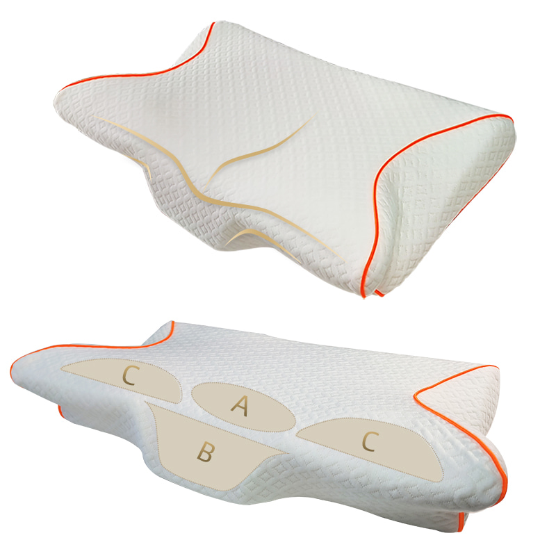 Unik Patent Super Blød Memory Foam Pude med Bamboo Rayon Cover