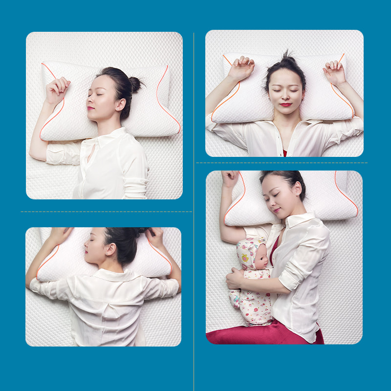 Unik Patent Super Blød Memory Foam Pude med Bamboo Rayon Cover